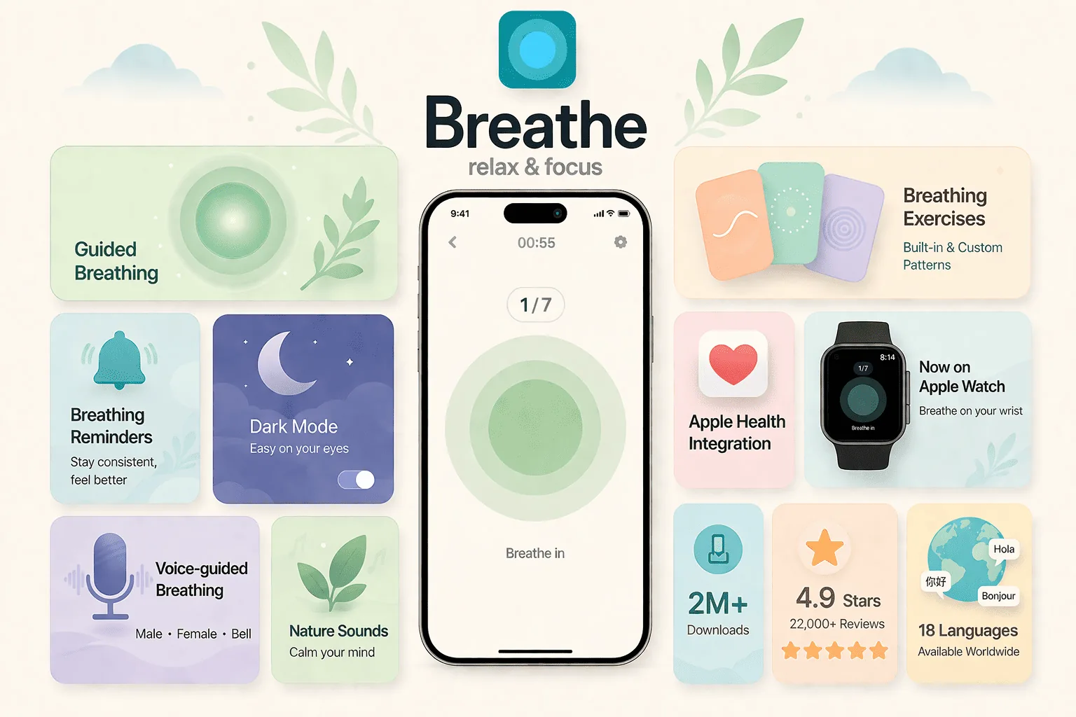 Breathe App Showcase